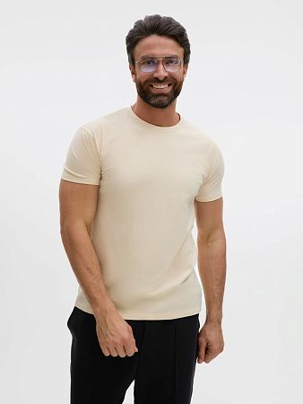 Футболка Imperial 190, светло-бежевая, размер L