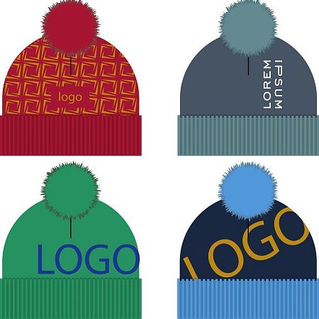 Шапка на заказ Tricksy Fullur, акрил