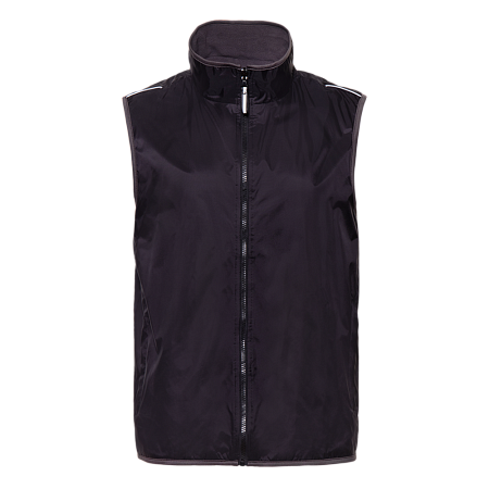 Жилет мужской STAN таффета 210T, 65, 24N, Чёрный,  (20)  (46/S)