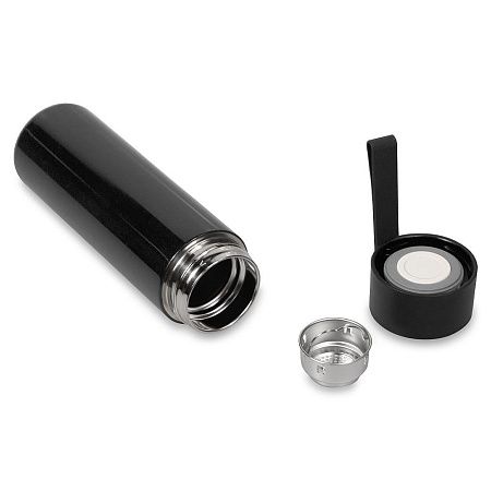 Термос Бастион Плюс, чёрный