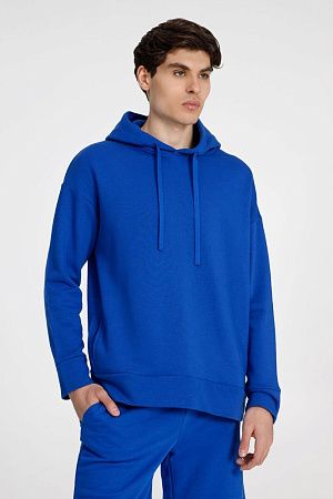 Худи унисекс H2, синее, размер XL/2XL