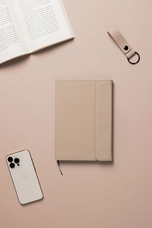 Блокнот VINGA Baltimore из переработанных полиуретана и бумаги GRS, А5