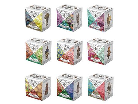 Подарочный набор c чаем «Сокровища Севера» в деревянной шкатулке без лого