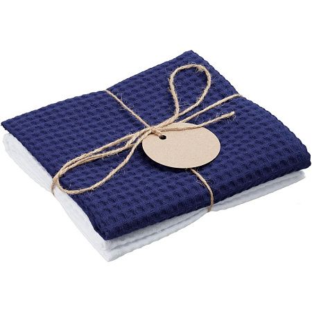 Набор кухонных полотенец Good Wipe, синий