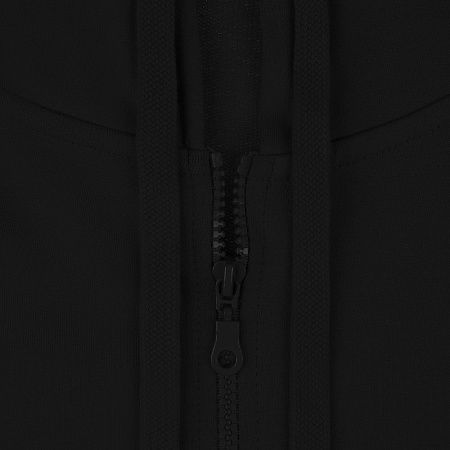 Толстовка на молнии с капюшоном Siverga 2.0, черная, размер XS