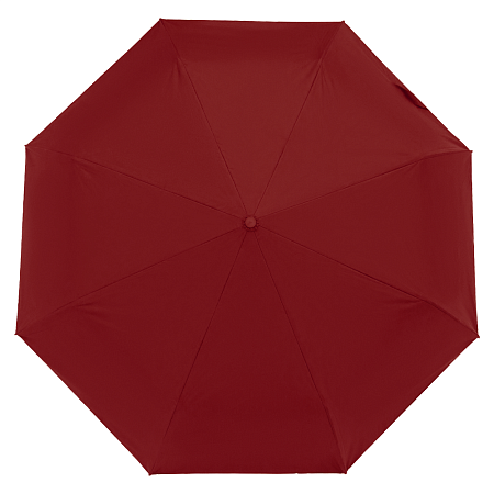 Зонт складной автоматический Forest Nautilus Bicolour диаметр 117 см, бордовый/черный, в подарочной коробке  