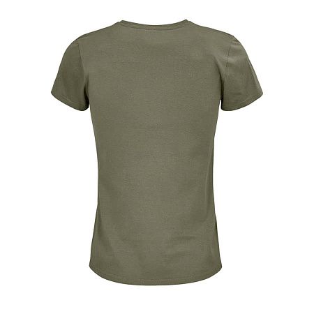 Футболка женская "CRUSADER WOMEN", хаки, XXL, 100% органический хлопок, 150 г/м2