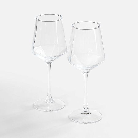 Набор из 2 бокалов для вина Fasetti