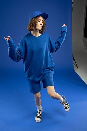 Свитшот унисекс S2, синий, размер XL/2XL