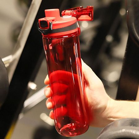 Пластиковая бутылка Verna, оранжевая