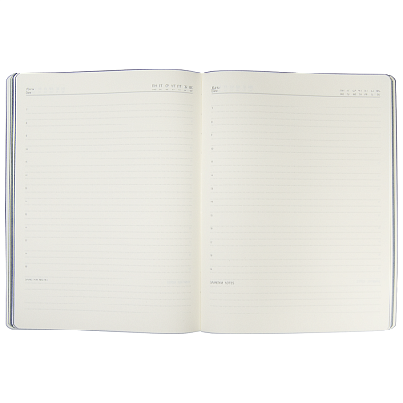 Ежедневник Flexy Forest Urban Latte A4, недатированный, черный , в гибкой обложке