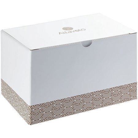 Чайник Diamante Bianco в подарочной коробке, белый