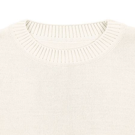 Джемпер оверсайз унисекс Stated в сумке, белый (молочный), размер S/M