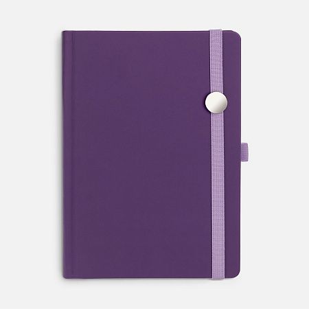 Ежедневник Favor Metal, недатированный, фиолетовый