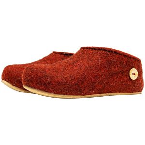 Домашние валенки Cant, красно-коричневые (терракот), размер 47