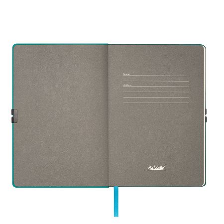 Ежедневник Ин Велюр (In Velour) недатированный, бирюзовый