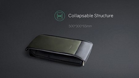 Рюкзак KORIN FlipPack 47х30х17 см, черный