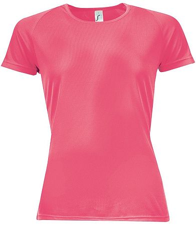 Футболка женская Sporty Women 140, розовый коралл, размер XS