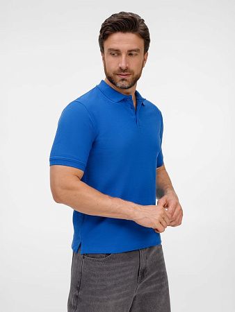 Рубашка поло унисекс Upswing, ярко-синяя, размер 3XL