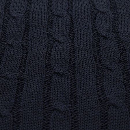 Плед Fado вязаный, синий (без подарочной коробки)