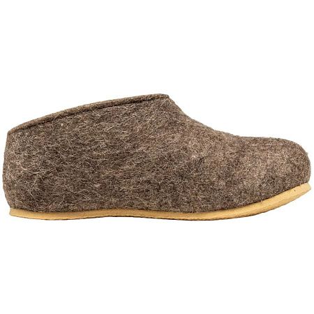 Домашние валенки Cant, серо-коричневые (натуральные), размер 36