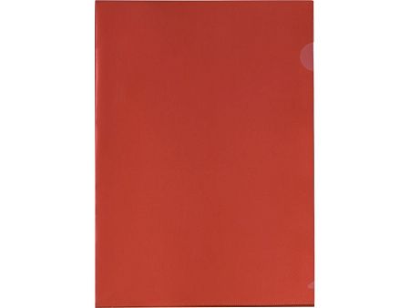 Папка-уголок А4, глянцевая