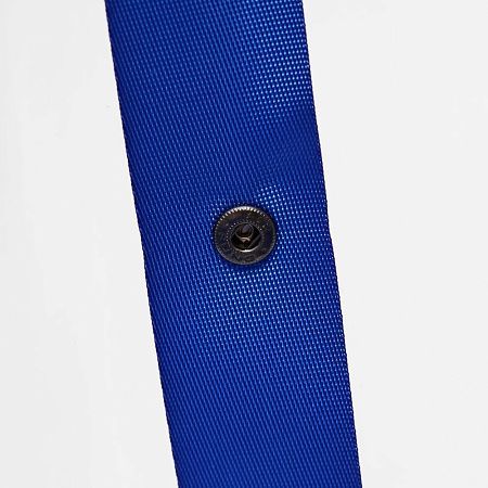 Шопер Clear Fest, ver.2, прозрачный с синими ручками