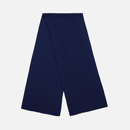 Шарф Nobilis Mono, темно-синий