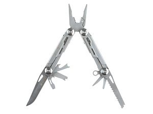 Мультитул, 12 функций, цвет: серебристый