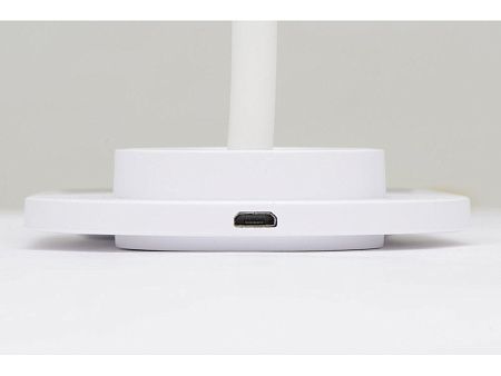 Настольный светильник с беспроводной зарядкой «Flamp»