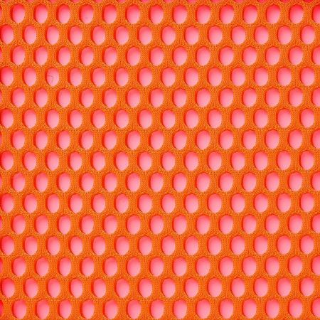 Заготовка из крупной сетки Rete, M, оранжевый неон