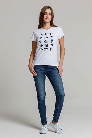 Футболка женская «Неочевидное», размер S