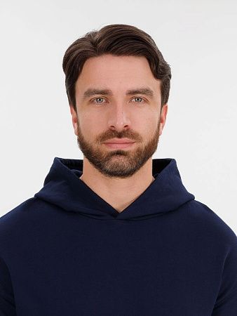 Худи оверсайз унисекс Outshine, темно-синее, размер XL/2XL