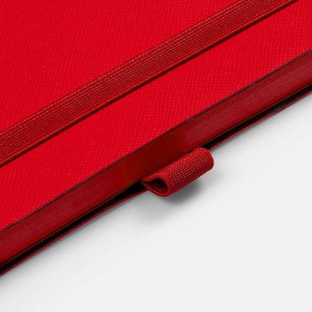 Ежедневник Peel Flex, недатированный, красный