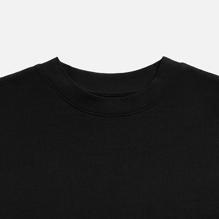 Футболка оверсайз Big Boss, черная, размер XS/S