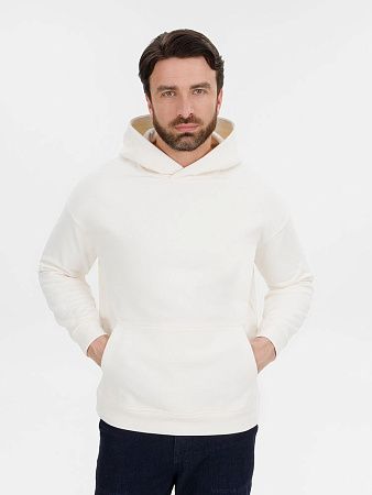 Худи оверсайз унисекс Snuggie, молочно-белое, размер XS/S