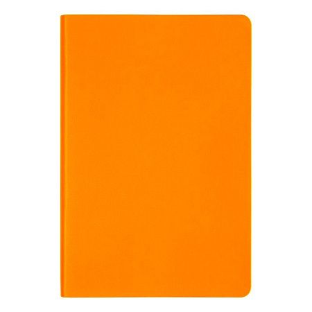 Ежедневник Flexy Milano B6, оранжевый, недатированный, в гибкой обложке