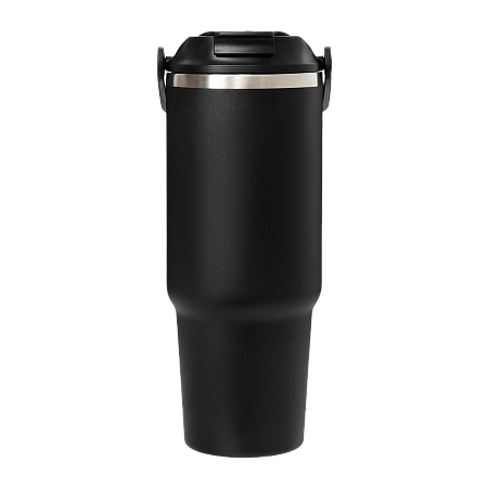 Термокружка вакуумная Montana, черный