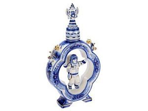 Штоф «Открытый космос», цвет: белый, синий