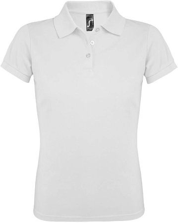 Рубашка поло женская Prime Women 200 белая, размер S