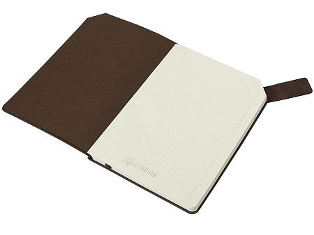 Блокнот А5 с магнитным клапаном в гибкой обложке «Chaplin»