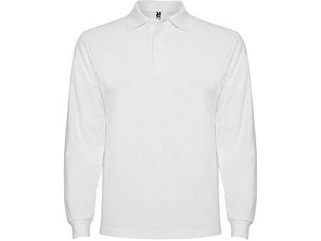 Рубашка поло «Estrella» мужская с длинным рукавом