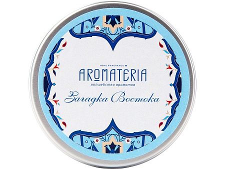 Набор: платок «Арабески» и свеча «Загадка Востока»