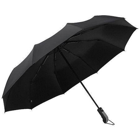 Зонт складной автоматический диаметр 116 см  Forest BERGEN, 10 панелей, с UV защитой в подарочной коробке, черный