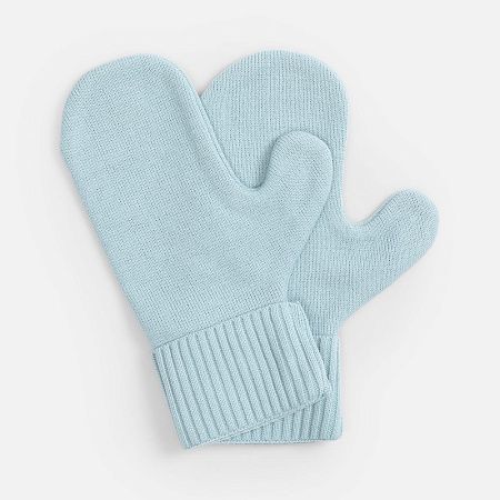 Варежки Yong, светло-голубые, размер S/M