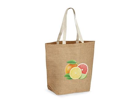 Сумка из джутовой ткани «TIZZY»