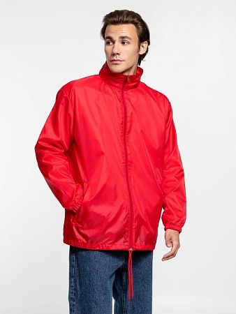 Ветровка унисекс Shift, красная, размер 3XL