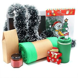 Подарочный набор Уют Box, зеленый