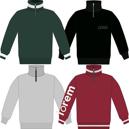 Олимпийка Sport Style на заказ, полушерсть, размер S