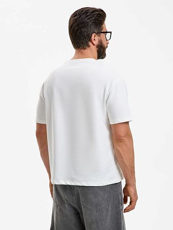 Футболка унисекс Durington, белая, размер XS/S